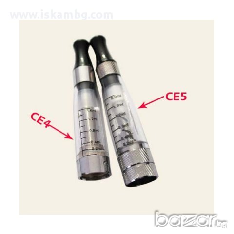 Картомайзер CE5 за електронни цигари eGo ( clearomizer CE5 ), снимка 1 - Електронни цигари - 13319880