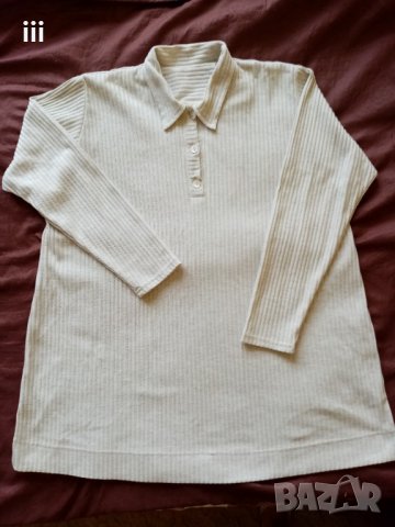 Дамска блуза голям размер, снимка 1 - Блузи с дълъг ръкав и пуловери - 26148575