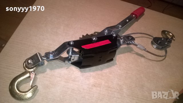 лебедка/тресчотка 2 тона с 2 куки и въже-нова