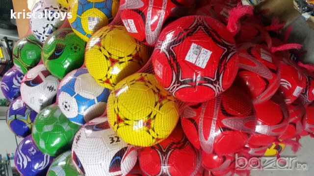 Кожени футболни топки на едро , снимка 1