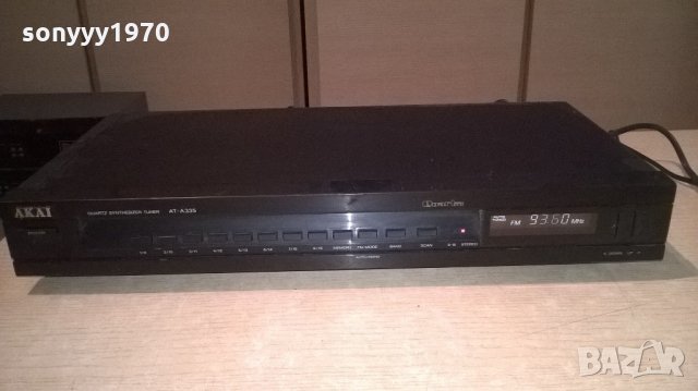 akai at-a335 stereo tuner-внос швеицария, снимка 8 - Ресийвъри, усилватели, смесителни пултове - 21820148