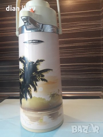Стар термос-SunFlower, снимка 8 - Антикварни и старинни предмети - 24308473