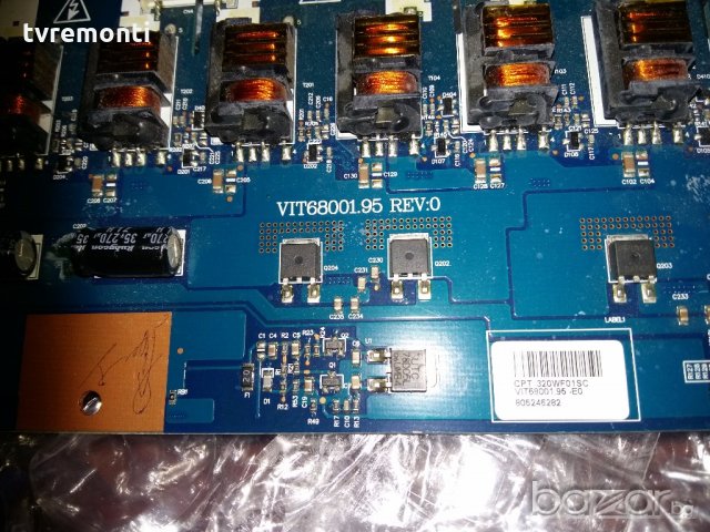 BACKLIGHT INVERTER VIT68001.95 REV:0, снимка 2 - Части и Платки - 19908617