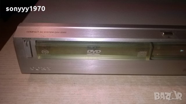 sony hcd-s500 dvd receiver-внос швеицария, снимка 10 - Ресийвъри, усилватели, смесителни пултове - 22899968