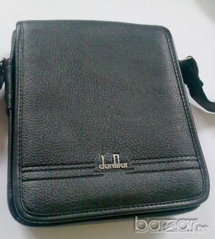 Мъжка Кожена чанта през рамо Dunlilai, снимка 2 - Чанти - 8002053