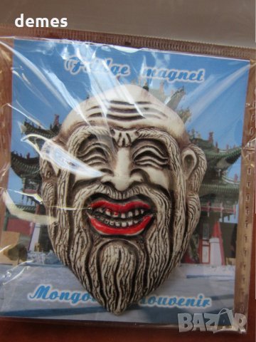 Автентичен  3D магнит Будистки символи, Монголия-серия-18, снимка 1 - Колекции - 22486271