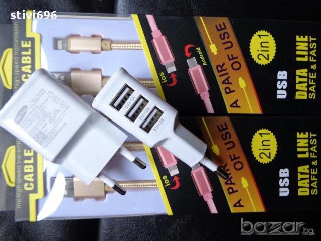USB кабел за зареждане на телефон 100 см.,, снимка 13 - USB кабели - 16091999