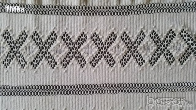Ръчно плетено покривало за легло- 2бр. Ново., снимка 7 - Покривки за легло - 11505387