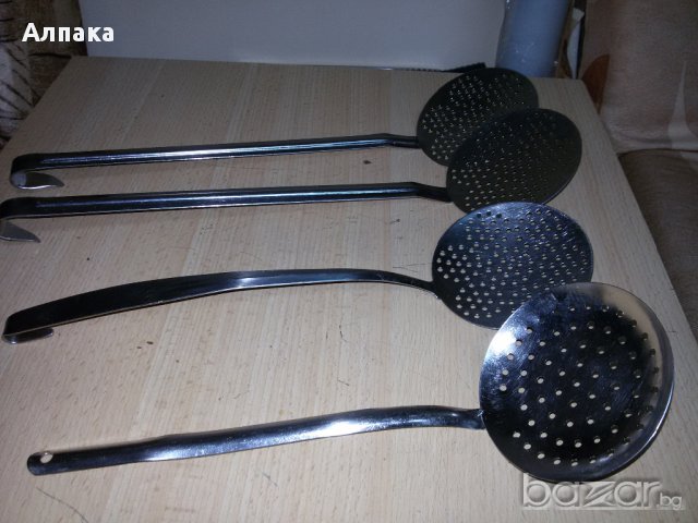 Продавам български решетъчни лъжици и чирпаци, различни размери, цени в описанието, снимка 1