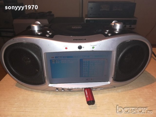denca bdu186e dvd/usb/sd/mmc/tuner/amplifier-внос швеция, снимка 2 - Ресийвъри, усилватели, смесителни пултове - 20479067