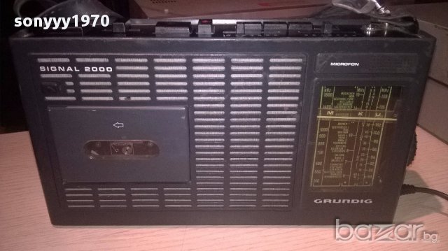 Grundig signal 2000-made in germany-внос швеицария, снимка 4 - Ресийвъри, усилватели, смесителни пултове - 13480300