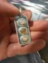 Сребърен медальон с опал, снимка 1 - Колиета, медальони, синджири - 21920746