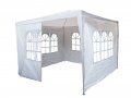  Градински павилион 3 х 3 метра, градинска шатра бяла, тента с 4 страни , снимка 1