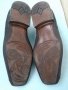 Мъжки официални обувки от естествена кожа 40 номер, снимка 2