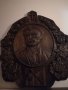 Уникална дърворезба с ликът на Апостолът Васил Левски, снимка 1 - Антикварни и старинни предмети - 21460919
