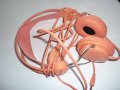 Страхотни, качествени слушалки в розово, тип WESC, снимка 2