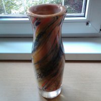 продавам уникална ваза от цветно стъкло за 15 лв, снимка 1 - Вази - 25851158