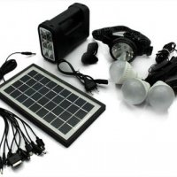 Соларна акумулаторна осветителна система Gd Lite Gd-8008, снимка 5 - Лед осветление - 25590858