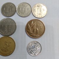 стари монети Белгия, снимка 1 - Нумизматика и бонистика - 24464167