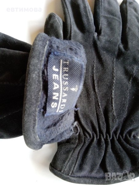 Ръкавици кожа, Trussardi Jeans., снимка 1