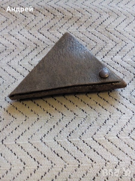 Старинно кожено портмоне #2, снимка 1