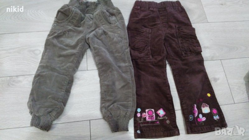 Дебели детски панталон джинси полар , снимка 1
