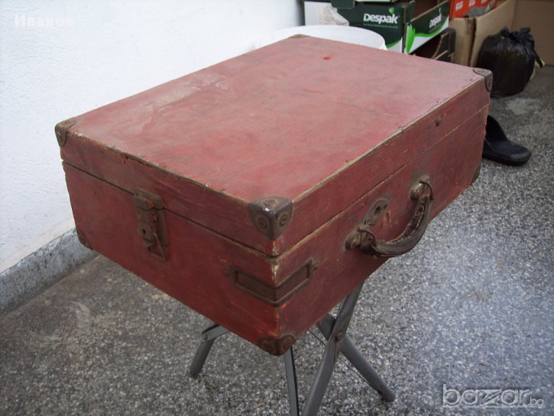 Грамофон стар механичен  продавам, снимка 1