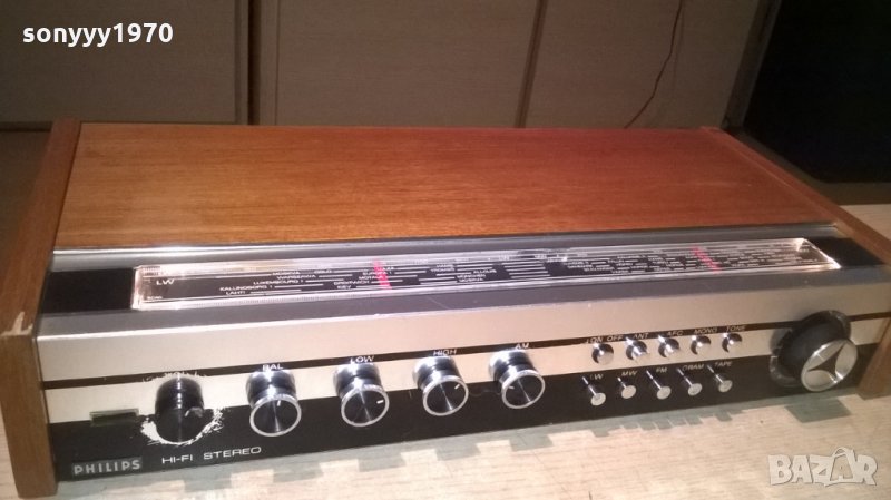 &philips type 66rb771 hifi receiver-внос швеция, снимка 1