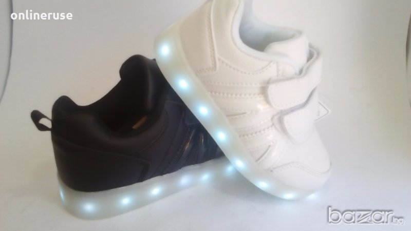 светещи маратонки LED-10., снимка 1