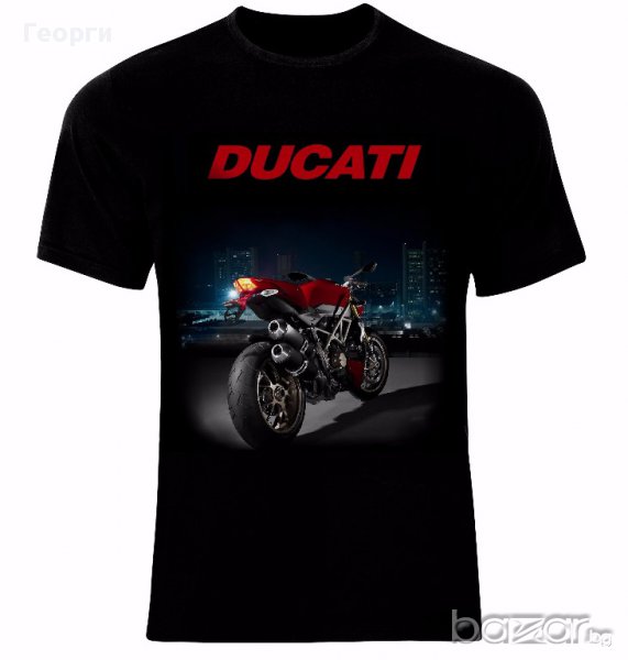  Ducati Motorrad Biker Rocker Tattoo Тениска Мъжка/Дамска S до 2XL, снимка 1