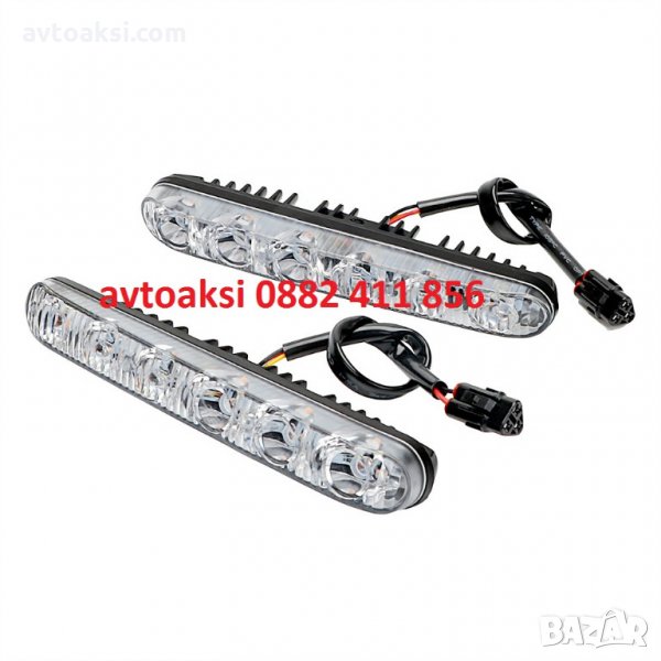 Дневни светлини+мигачи с 6 диода модел:P1986, снимка 1