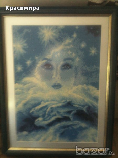 Гоблен"Синьо сияние", снимка 1