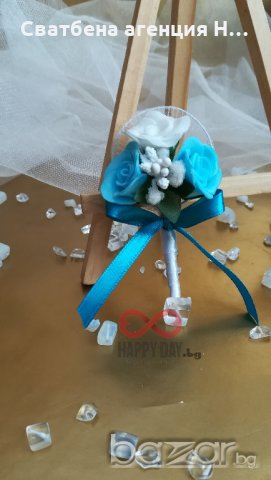 Сватбена бутониера за ревер Джослин