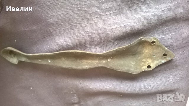 бронзова апликация,обков, снимка 2 - Антикварни и старинни предмети - 24807063