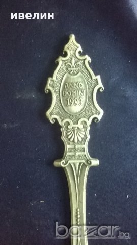 четири викториански лъжици, снимка 3 - Антикварни и старинни предмети - 20284255