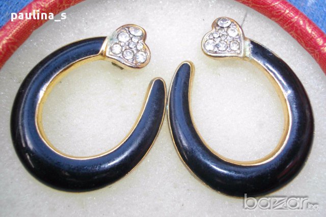 Винтидж / Антика - позлатени руски обеци от соца