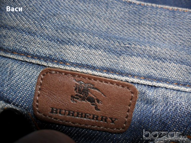 100 % Men's Burberry Jeans 30 Regular оригинални мъжки дънки + подарък маркова риза, снимка 10 - Дънки - 11674828