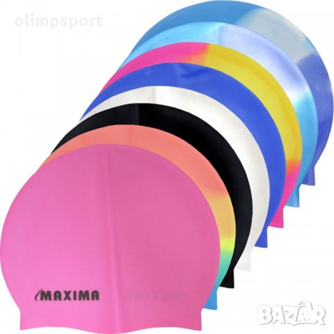 шапки за плуване силикон нови, снимка 1 - Водни спортове - 11167949