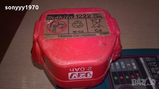 makita charger+2бр батерии на марката-внос швеицария, снимка 10 - Други инструменти - 22760543