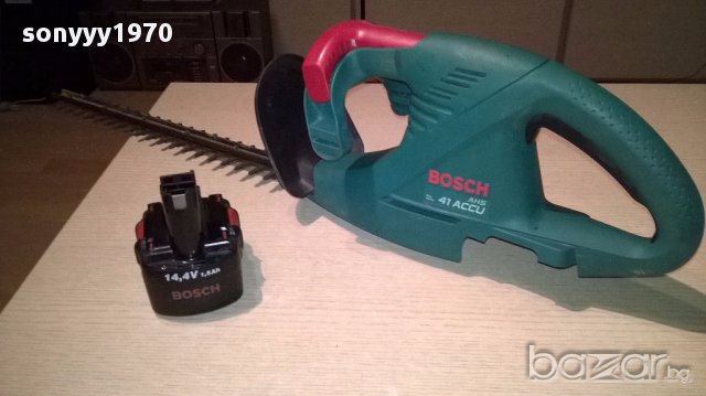 Bosch ahs41 accu-храсторез+батерия-внос швеицария, снимка 12 - Други инструменти - 17778001