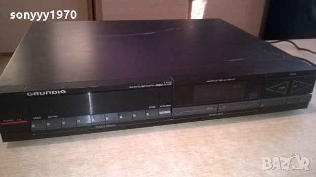 grundig t 8200 tuner-внос швеицария, снимка 3 - Ресийвъри, усилватели, смесителни пултове - 24542780