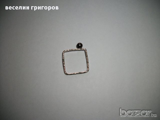 сребърен пръстен с перла