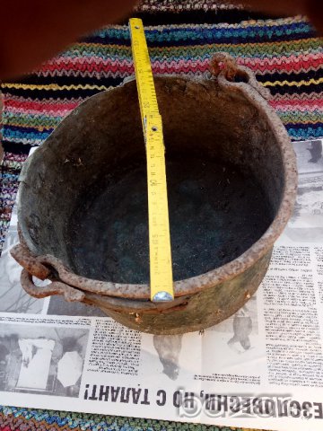 Продвам голям меден котел, снимка 9 - Антикварни и старинни предмети - 17738632