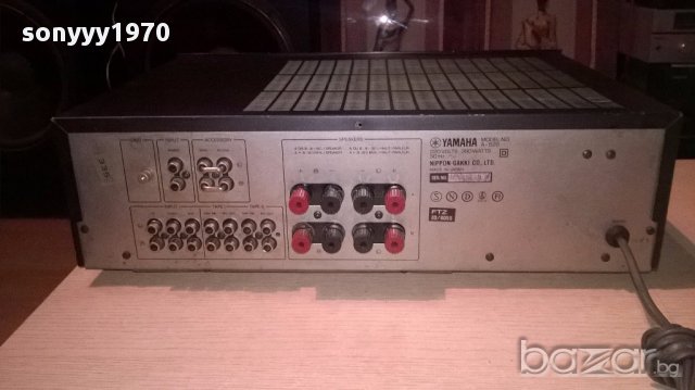 yamaha a-520 stereo amplifier-390w-внос швеицария, снимка 13 - Ресийвъри, усилватели, смесителни пултове - 17421238