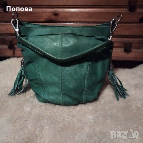 Уникална чанта естествена кожа, снимка 1 - Чанти - 25060614