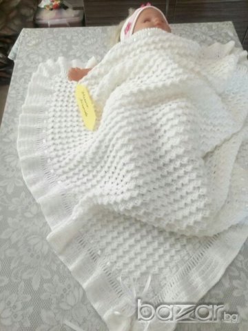 Бебешка пелена "Ангелска прегръдка" - за новородени бебета, снимка 4 - Други - 20660032
