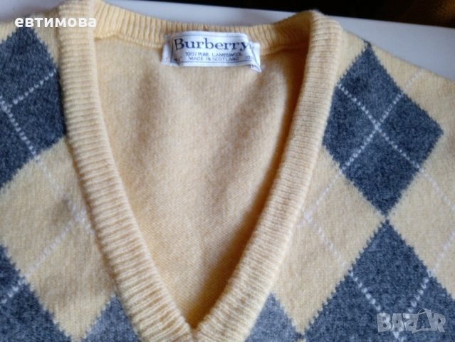 Пуловер Burberry, размер М.