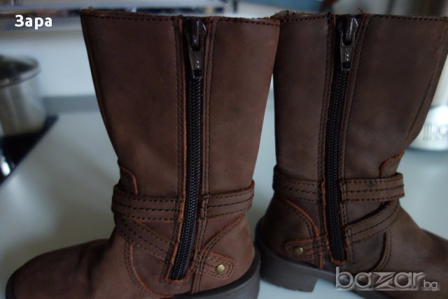 нови кожени ботуши Marks & Spencer, 23ти номер, снимка 7 - Детски боти и ботуши - 16017837