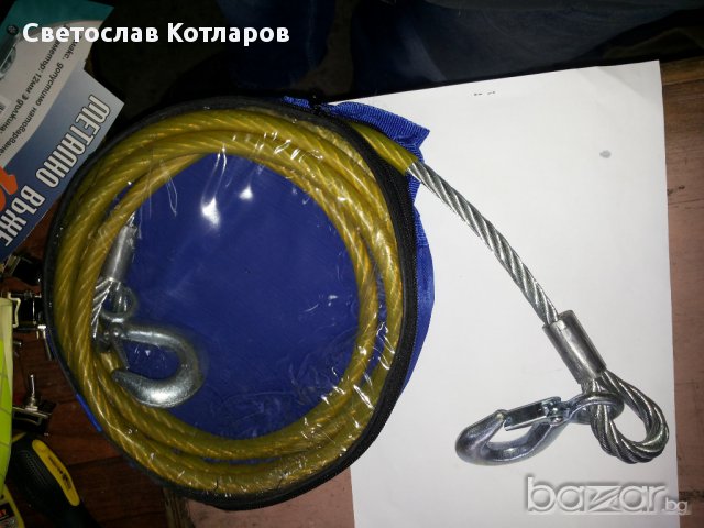 въже теглене 10 тона, снимка 3 - Аксесоари и консумативи - 12048925