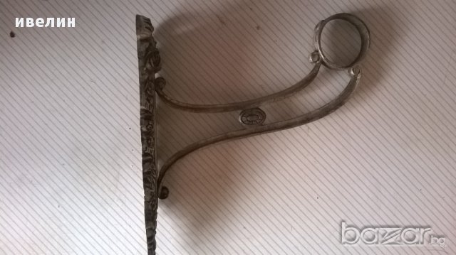 стара посребрена закачалка, снимка 6 - Антикварни и старинни предмети - 17927710